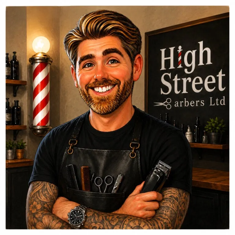 Matty at High Street Barbers